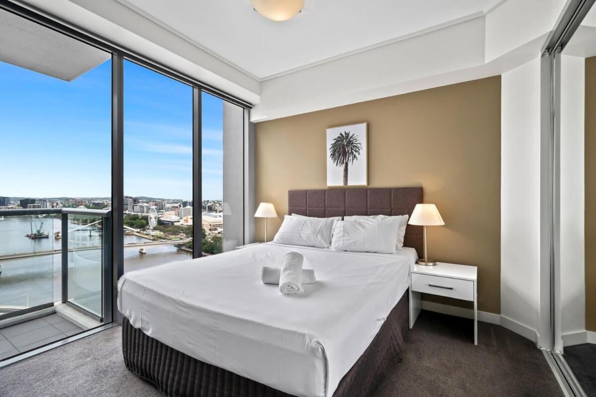 City Living - Brisbane River-View 2 Bedroom Apt 外观 照片